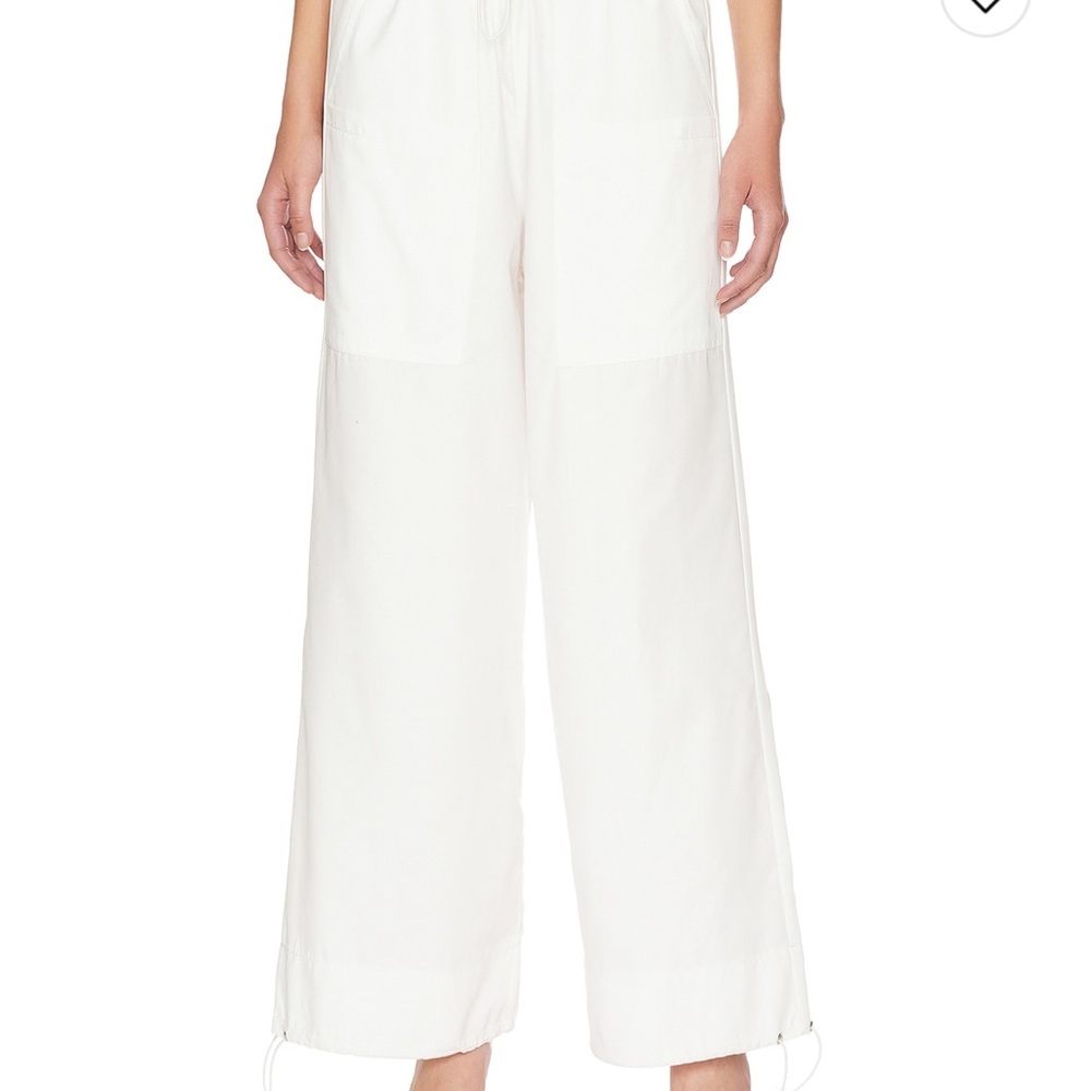 SNDYS Paloma Pant Elegant White Wide-Leg Trousers